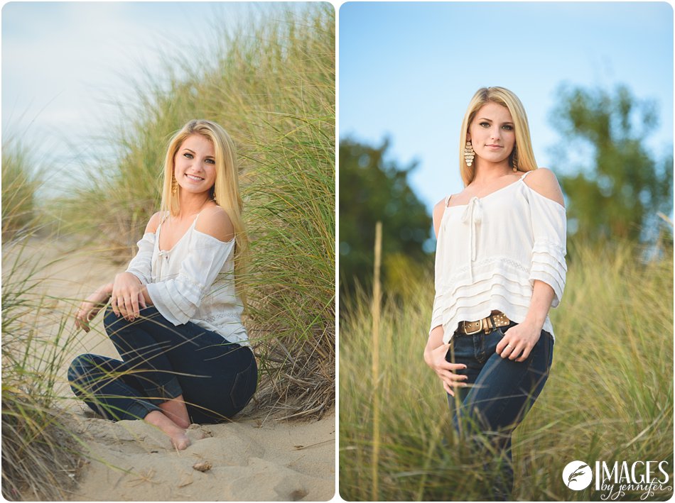 Awesome Holland Senior Pictures on the Beach