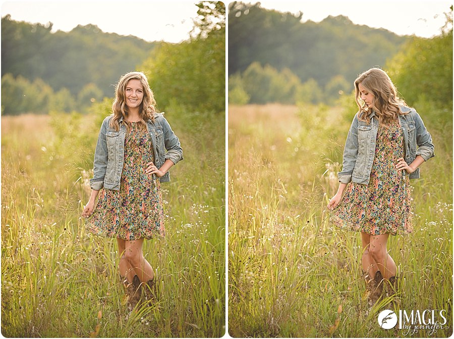 Beautiful Outdoor Senior Pictures near Holland