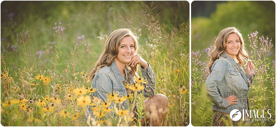 Beautiful Outdoor Senior Pictures near Holland